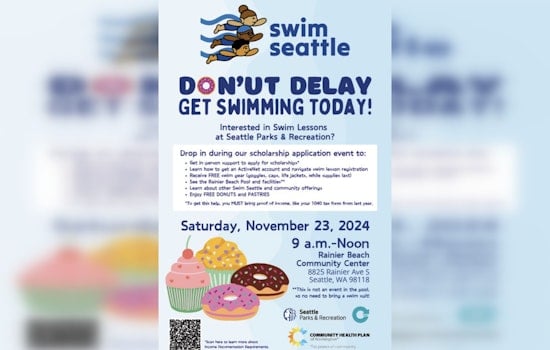 Seattle's Rainier Beach Community Center Invites Locals to Dive Into Swimming Scholarships at 'Do'Nut Delay' Event