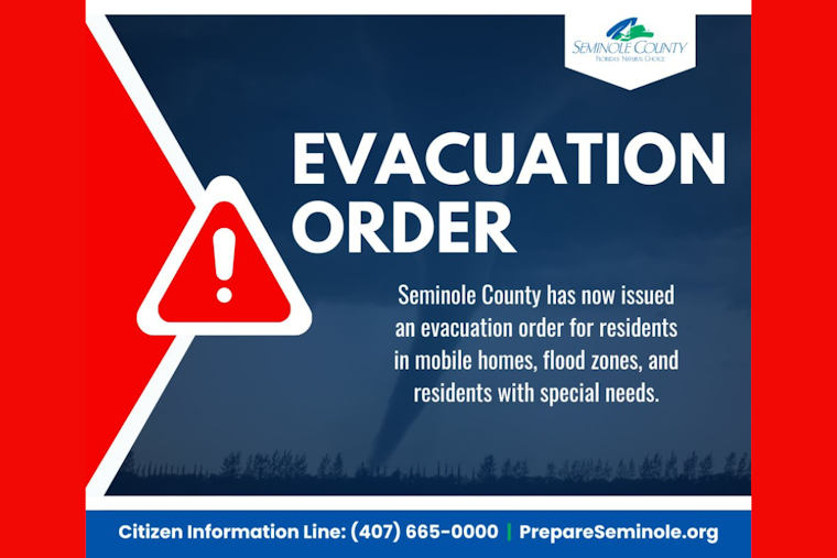 Seminole County Residents Jolted by Vague Evacuation Alert During Hurricane Milton's Approach