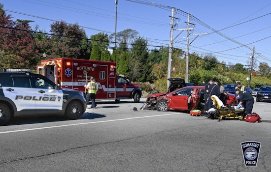 Six Injured, Including Infants, in Multi-Car Crash in Cohasset as Elderly Driver is Cited for Speeding