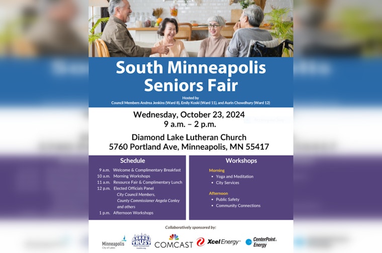 South Minneapolis Seniors Fair Offers Well-Being Resources and Workshops This Wednesday