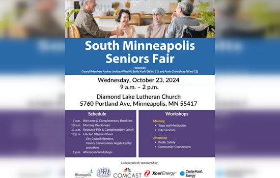 South Minneapolis Seniors Fair Offers Well-Being Resources and Workshops This Wednesday