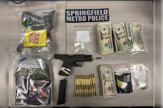 Springfield Police Seize "Ghost Gun," Drugs, and Cash During Traffic Stop