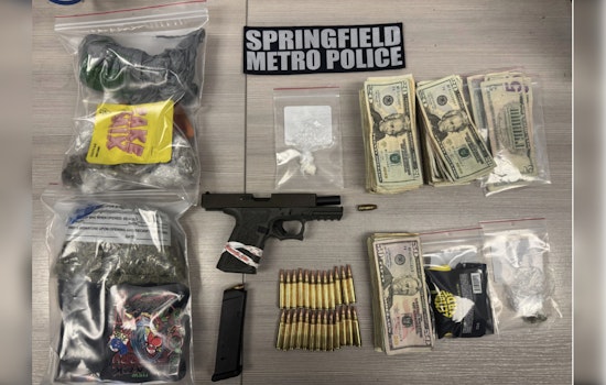 Springfield Police Seize "Ghost Gun," Drugs, and Cash During Traffic Stop
