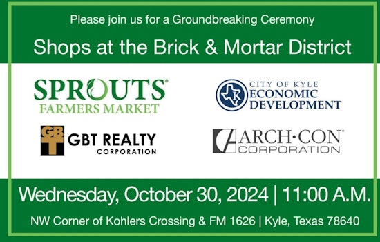 Sprouts Farmers Market to Sprout New Store in Kyle's Brick and Mortar District Near Austin