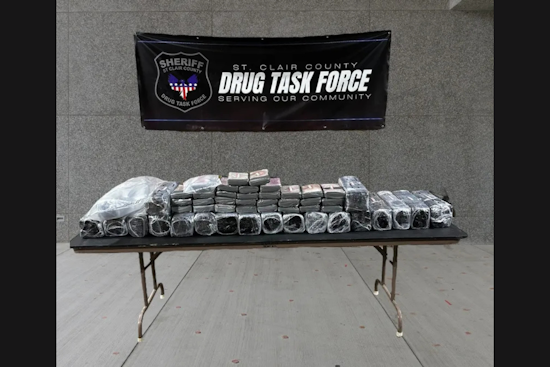 St. Clair County Sheriff’s Deputies Seize Record 370 Pounds of Cocaine Worth $16.5 Million Near Blue Water Bridge