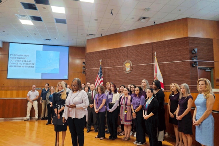 St. Johns County Commissioners Recognize October 2024 as Domestic Violence Awareness Month in Partnership with Betty Griffin Center
