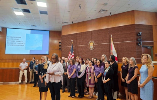 St. Johns County Commissioners Recognize October 2024 as Domestic Violence Awareness Month in Partnership with Betty Griffin Center