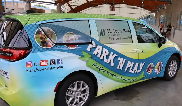 St. Louis Park and Hennepin County Library Team Up with Park N' Play Van for Child Literacy on Fridays in October