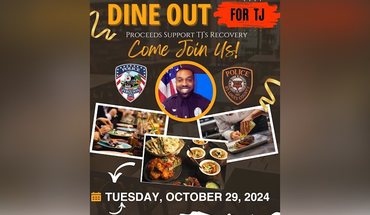 St. Louis Rallies Support for Injured Ferguson Officer with "Dine Out For TJ" Fundraiser