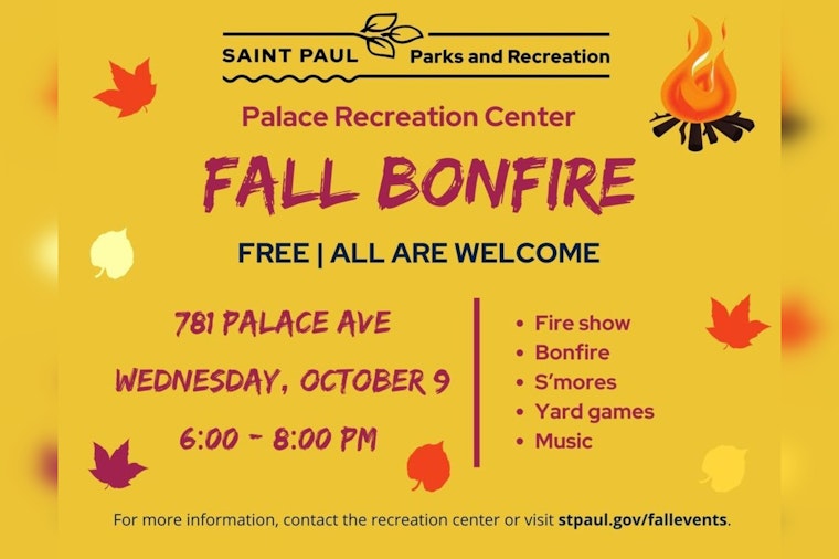 St. Paul's Palace Community Center Invites All to a Warm, Family-Friendly Bonfire This Wednesday