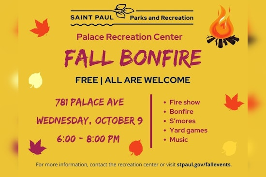 St. Paul's Palace Community Center Invites All to a Warm, Family-Friendly Bonfire This Wednesday