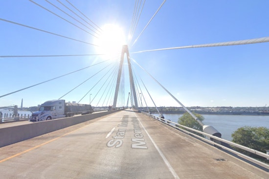 Stan Musial Veterans Memorial Bridge Closed Indefinitely Amid Nearby Warehouse Inferno in St. Louis