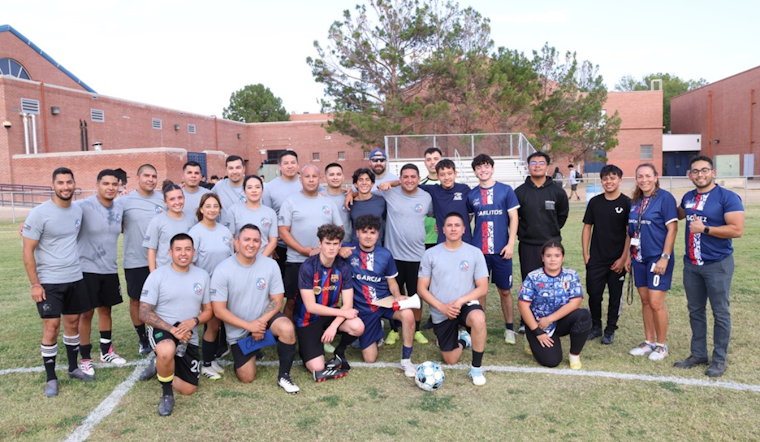 Students vs. Deputies Showdown: Clint Early College Academy and El Paso Sheriff's Deputies Unite in Friendly Soccer Match for Fundraising