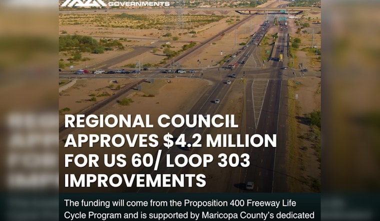 Surprise Area to See Traffic Improvements with Over $4 Million in Funding for US 60/Grand Avenue and Loop 303