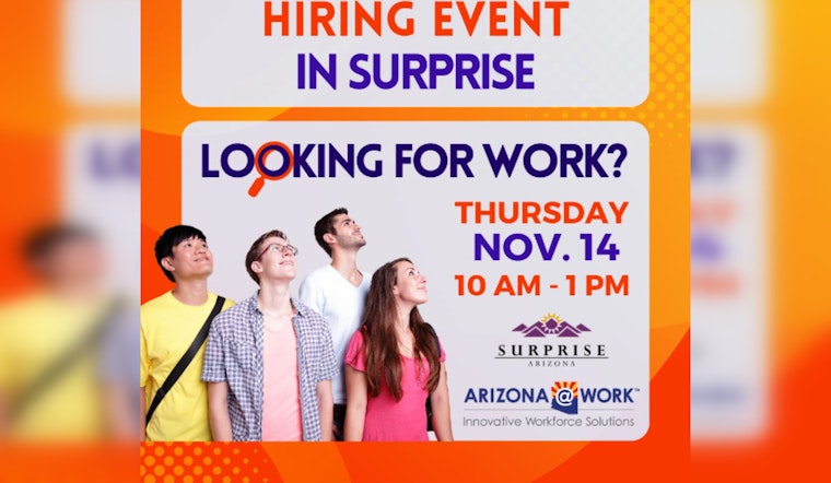 Surprise Regional Library to Host Free Job Fair with Diverse Employers on November 14