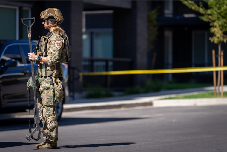 Suspect Apprehended by SLCPD SWAT Team in Salt Lake City Domestic Violence Standoff