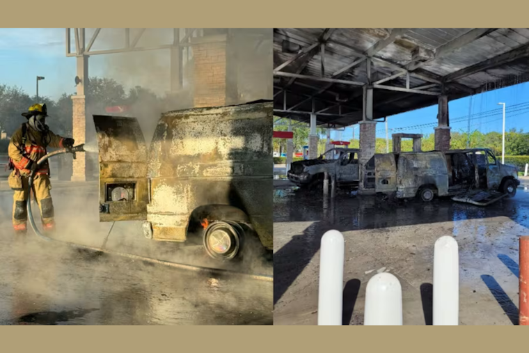 Suspected Fuel Theft Ignites Double Vehicle Blaze at Orange County Wawa, Suspect Faces Potential Arson Charges