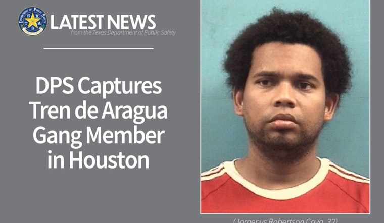Suspected Tren de Aragua Gang Member Taken Into Custody in Texas