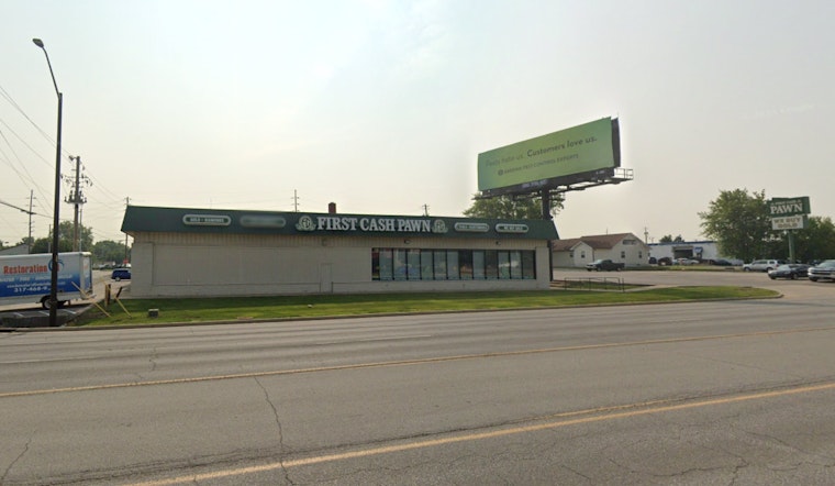 Suspects Flee After Stolen Car Rams South Indianapolis Pawn Shop Rifle Missing from Scene