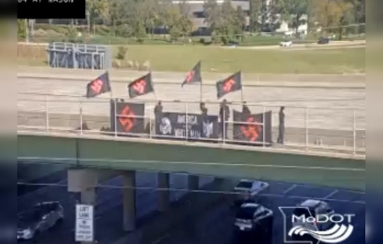 Swastika Incident on St. Louis Interstate Sparks Police Scrutiny and Public Outrage Following Neo-Nazi Group's Overpass Rally