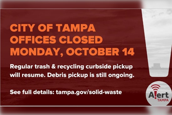 Tampa Extends Citywide Closures Into Monday Amid Hurricane Milton Recovery Efforts