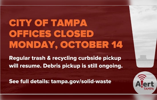 Tampa Extends Citywide Closures Into Monday Amid Hurricane Milton Recovery Efforts