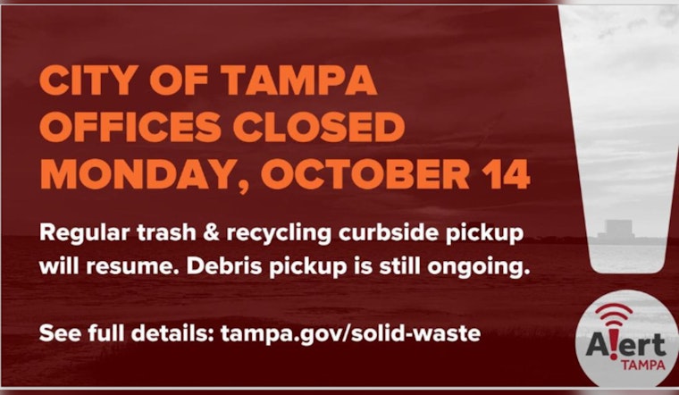 Tampa Extends Citywide Closures Into Monday Amid Hurricane Milton Recovery Efforts