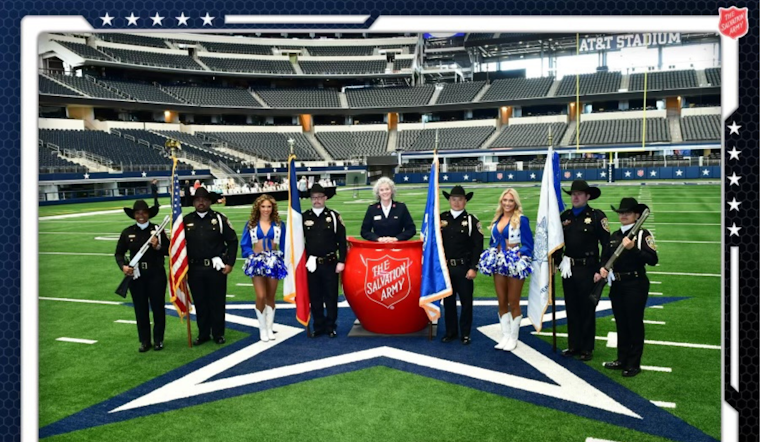 Tarrant County Sheriff’s Office Honor Guard Displays Civic Spirit at Annual Salvation Army Luncheon at AT&T Stadium