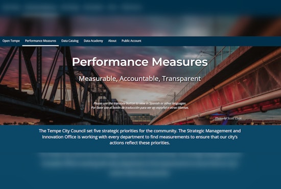Tempe Wins Prestigious Digital Government Award for Wastewater BioIntel Program and Transparency Hub