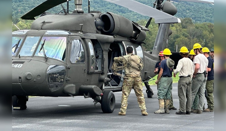 Tennessee National Guard Conducts Rescue Ops and Delivers Over 34,000 lbs of Supplies to Hurricane Helene Victims