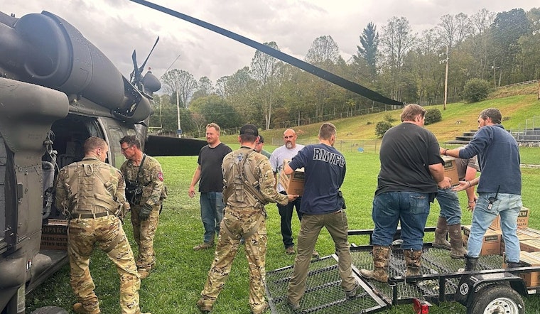 Tennessee National Guard Mobilizes Massive Relief Efforts in East Tennessee Post-Hurricane Helene