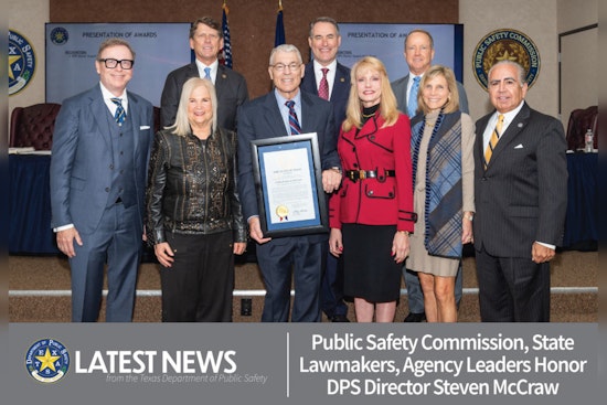 Texas Department of Public Safety Honors Retiring Director Steven C. McCraw by Naming New Austin Academy in His Honor