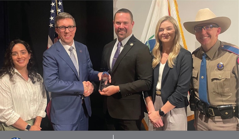 Texas DPS Fitness Wellness Unit Honored with National Officer Wellness Award in Washington, D.C.