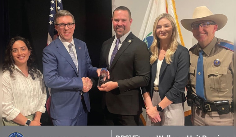 Texas DPS Fitness Wellness Unit Wins 2024 National Officer Wellness Award in Washington D.C.