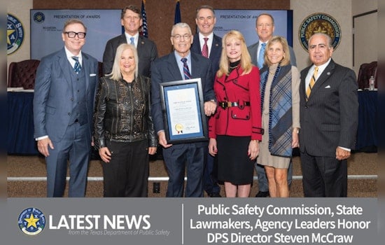 Texas DPS Honors Retiring Director Steven C. McCraw with Training Center Dedication in Williamson County