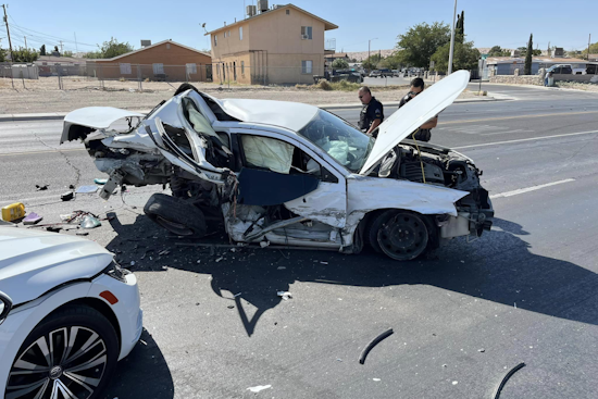 Three Hospitalized Following Multi-Vehicle Crash on McNutt Road in Sunland Park, NM