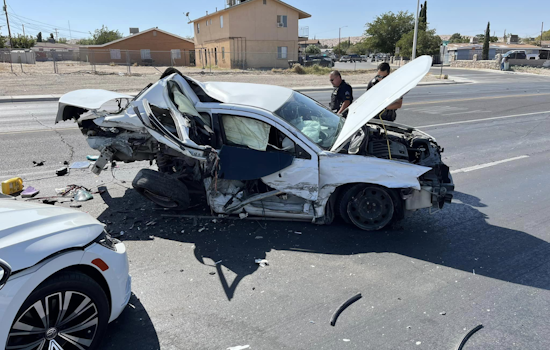 Three Hospitalized Following Multi-Vehicle Crash on McNutt Road in Sunland Park, NM
