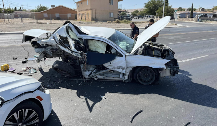 Three Hospitalized Following Multi-Vehicle Crash on McNutt Road in Sunland Park, NM