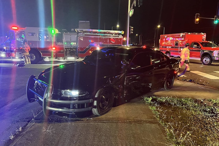 Thurston County Sheriff Derek Sanders Uninjured After DUI Suspect Collides with His Vehicle in Olympia