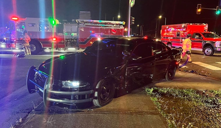 Thurston County Sheriff Derek Sanders Uninjured After DUI Suspect Collides with His Vehicle in Olympia