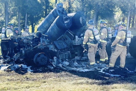 Tractor Trailer Fire on I-77 Causes Major Delays for Charlotte Commuters as Lanes Close Near Westinghouse Boulevard
