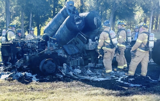 Tractor Trailer Fire on I-77 Causes Major Delays for Charlotte Commuters as Lanes Close Near Westinghouse Boulevard