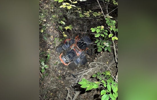 Trafalgar Man Rescued by Firefighters After Being Trapped Under Lawn Mower in Ravine for an Hour