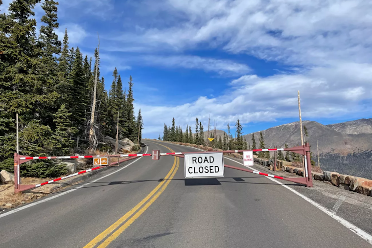 Trail Ridge Road Closed for Winter Season in Rocky Mountain National Park