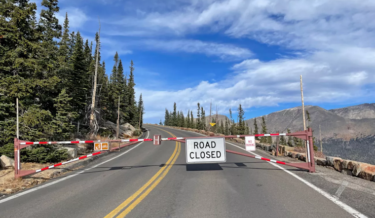 Trail Ridge Road Closed for Winter Season in Rocky Mountain National Park