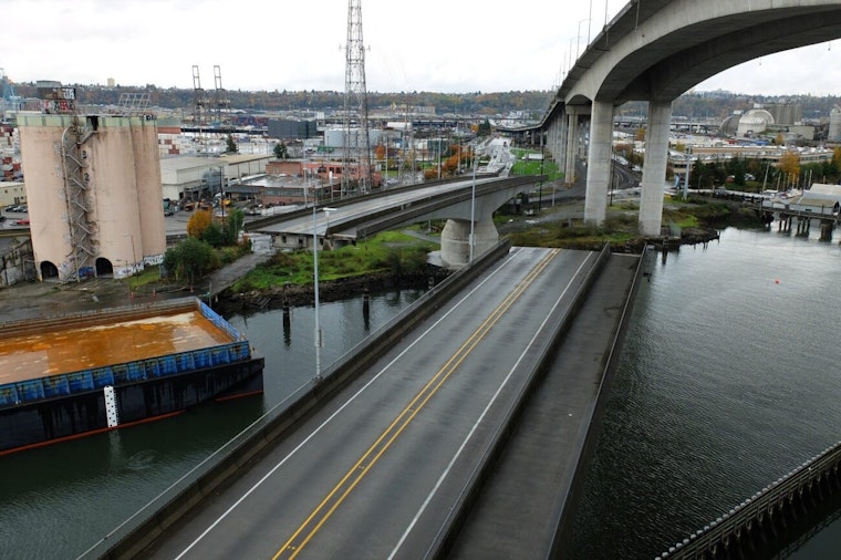 Travel Alert! West Seattle's Spokane St Swing Bridge Closed Oct 25-27 for Maintenance