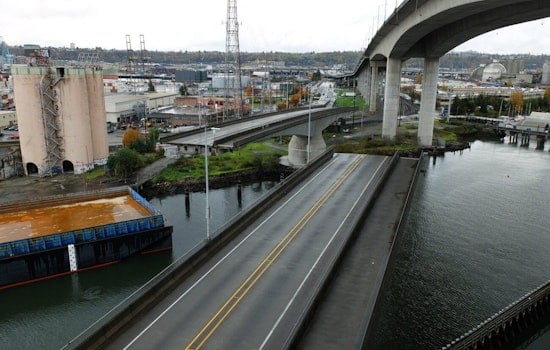 Travel Alert! West Seattle's Spokane St Swing Bridge Closed Oct 25-27 for Maintenance