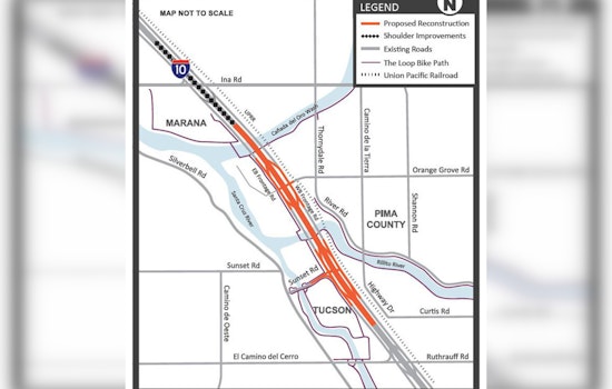 Tucson's I-10 Expansion Advances with New Westbound Lanes Open