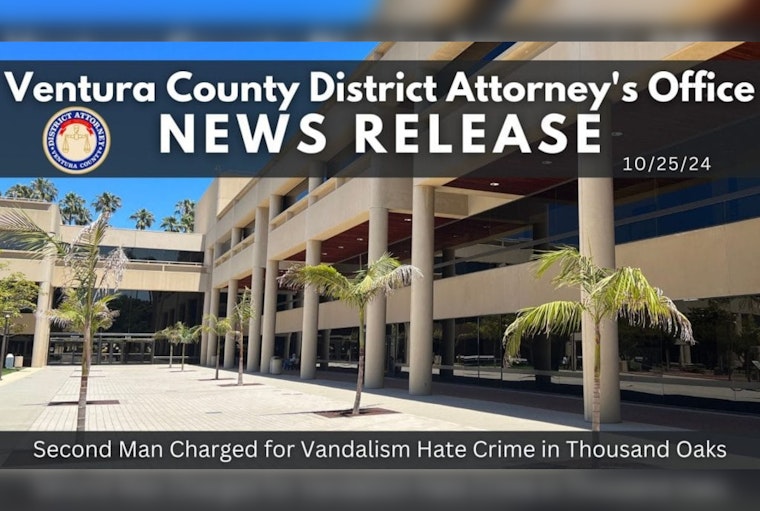 Two 18-Year-Olds Charged with Felony Vandalism and Hate Crime in Thousand Oaks