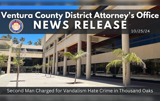Two 18-Year-Olds Charged with Felony Vandalism and Hate Crime in Thousand Oaks